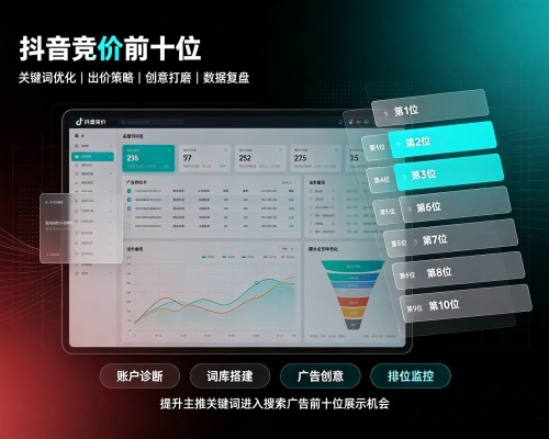 凌云抖音搜索竞价